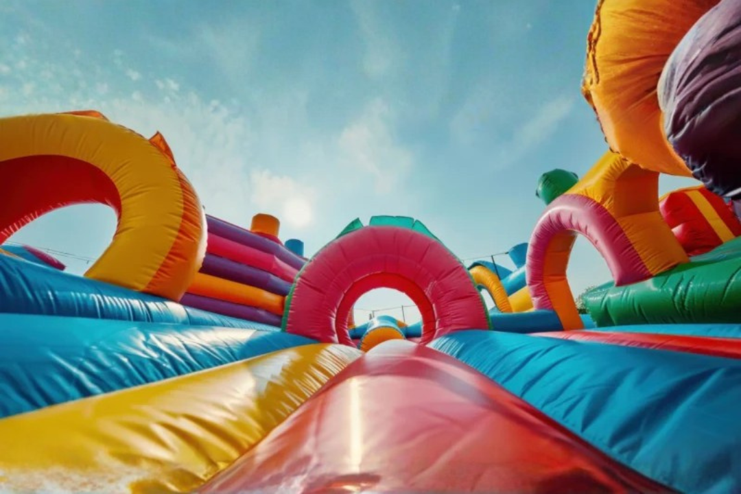 Funbox en Córdoba: el parque hinchable más grande del mundo