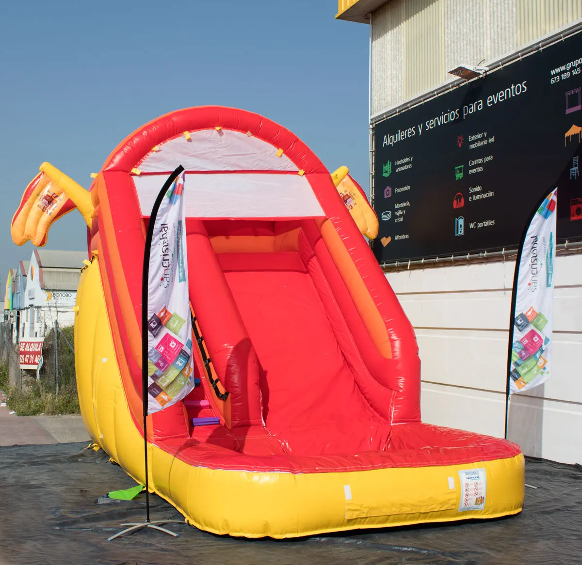 Castillo acuático España