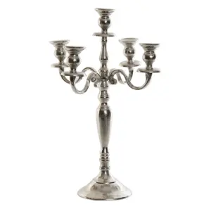Candelabro plata