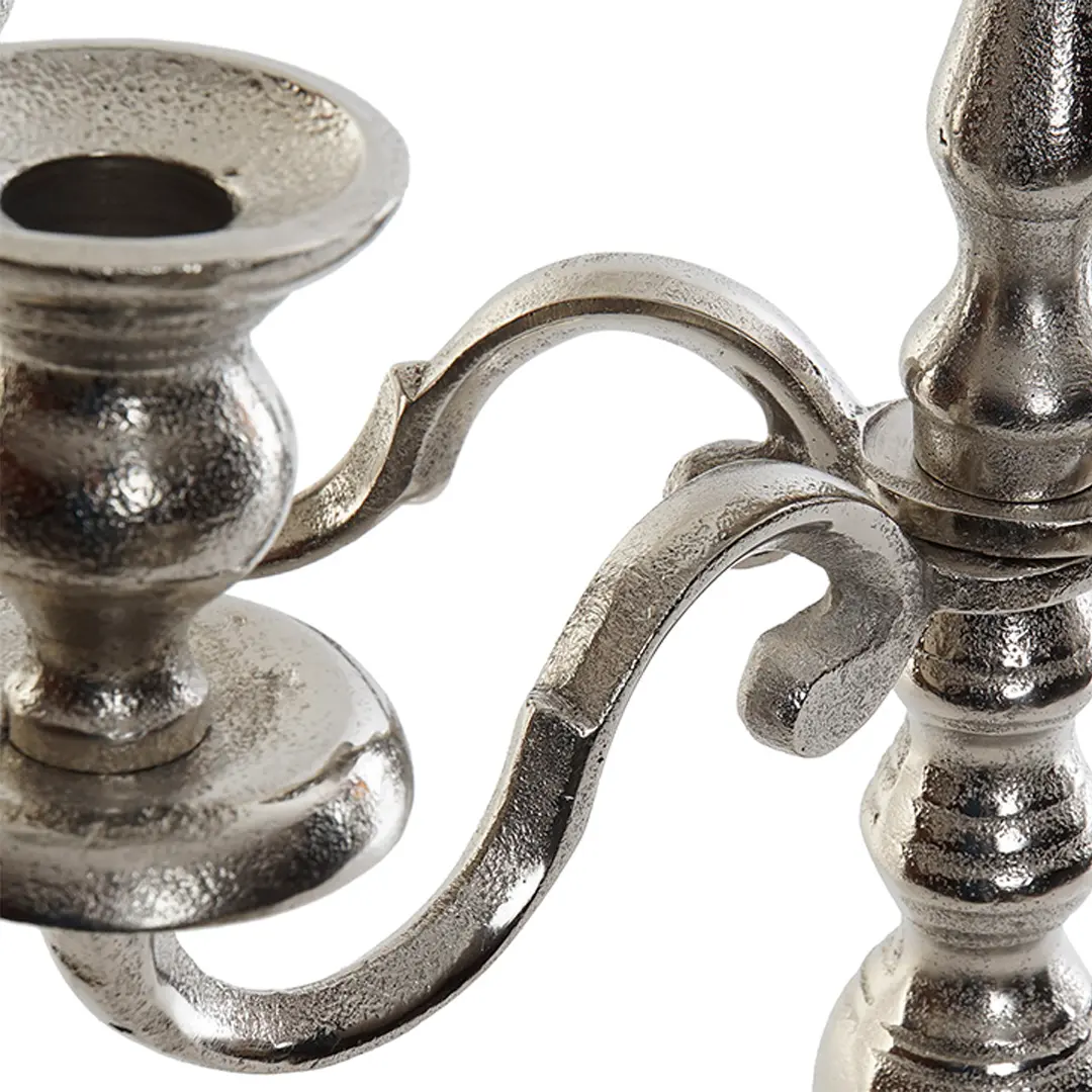Candelabro plata - Imagen 2
